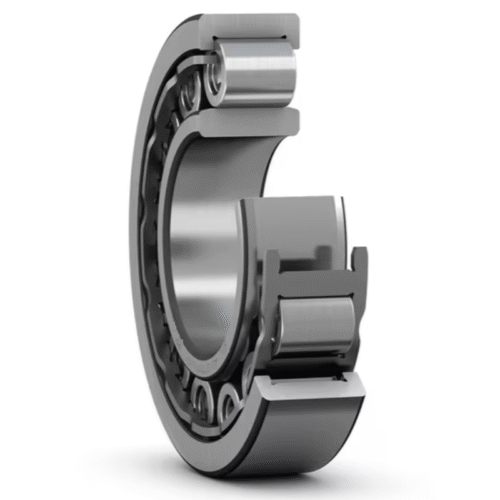 Full complement single row cylindrical roller bearing